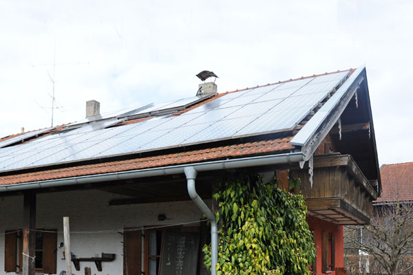 Heizungsunterstützung mit Solar